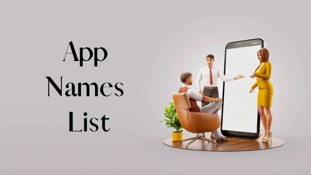 correct names of iphone app store