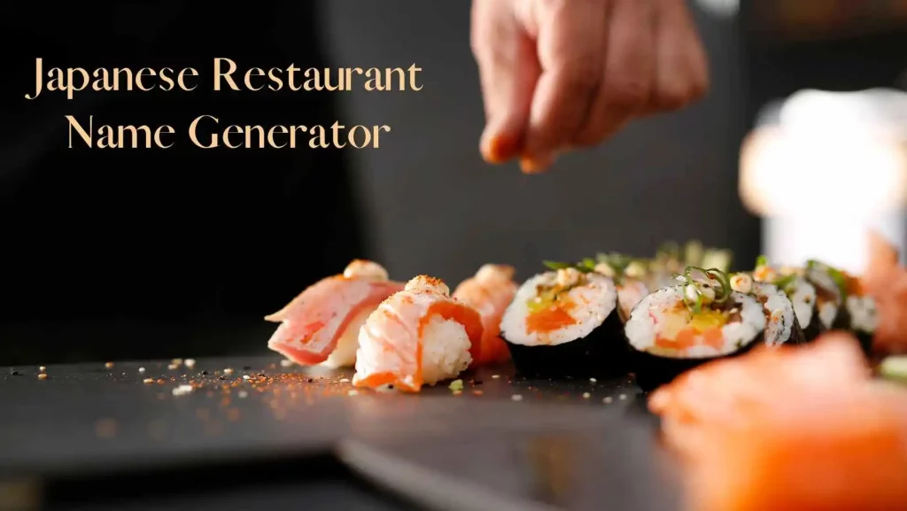 japanese restaurant names generator