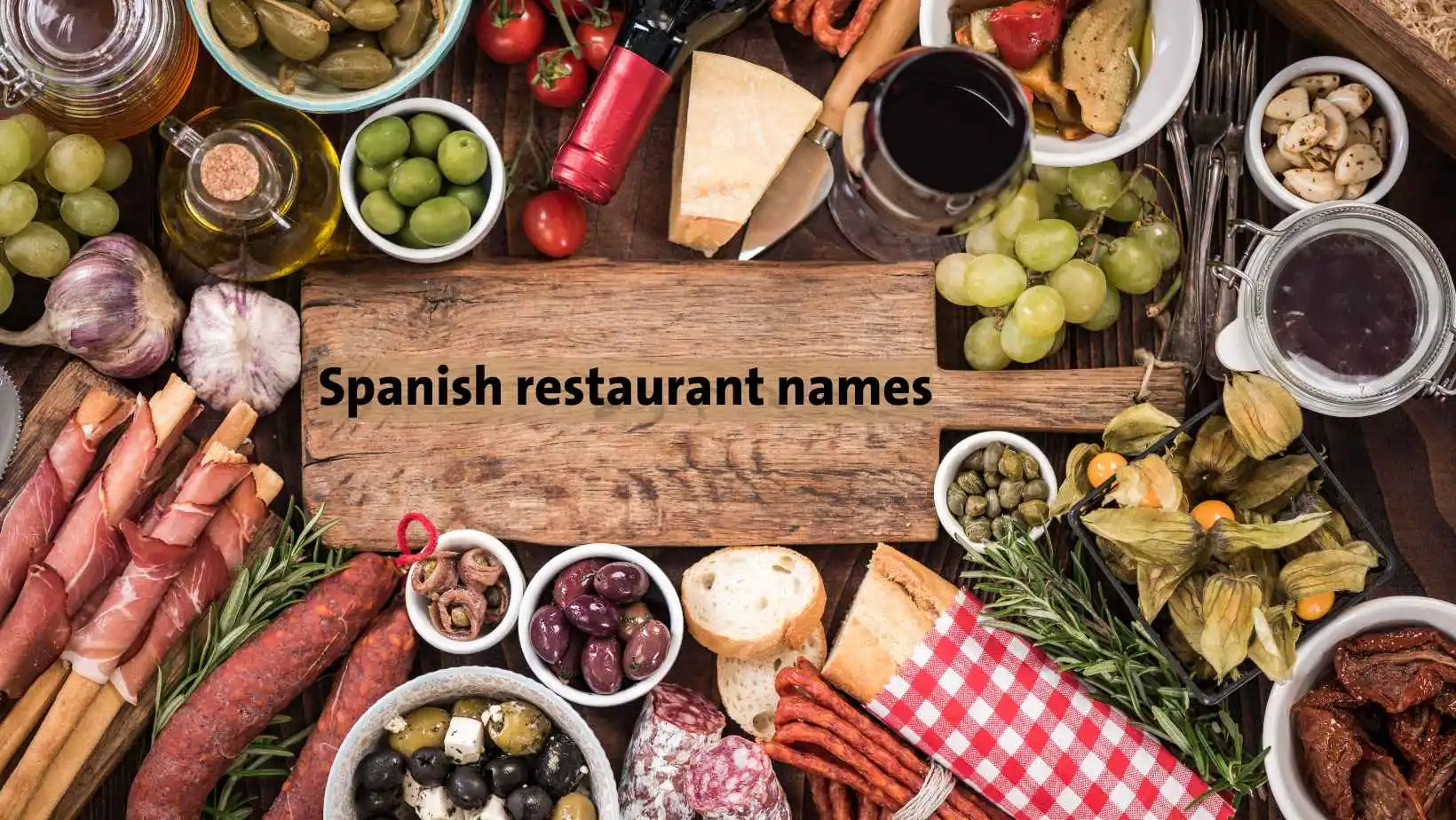 Spanish Restaurant Names BRANDS BANK