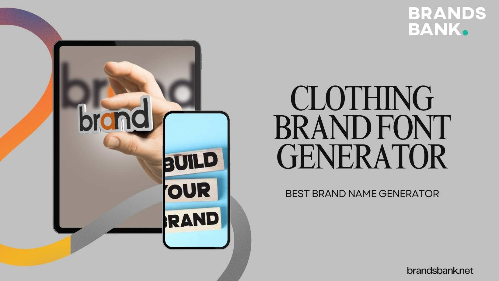 Clothing Brand Font Generator